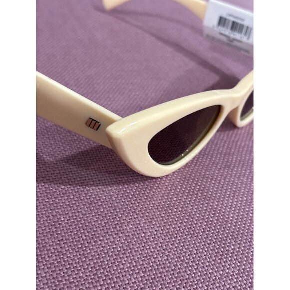 Le Specs Hypnosis Sunglasses in Ivory New Womens Sunnies - Picture 5 of 13